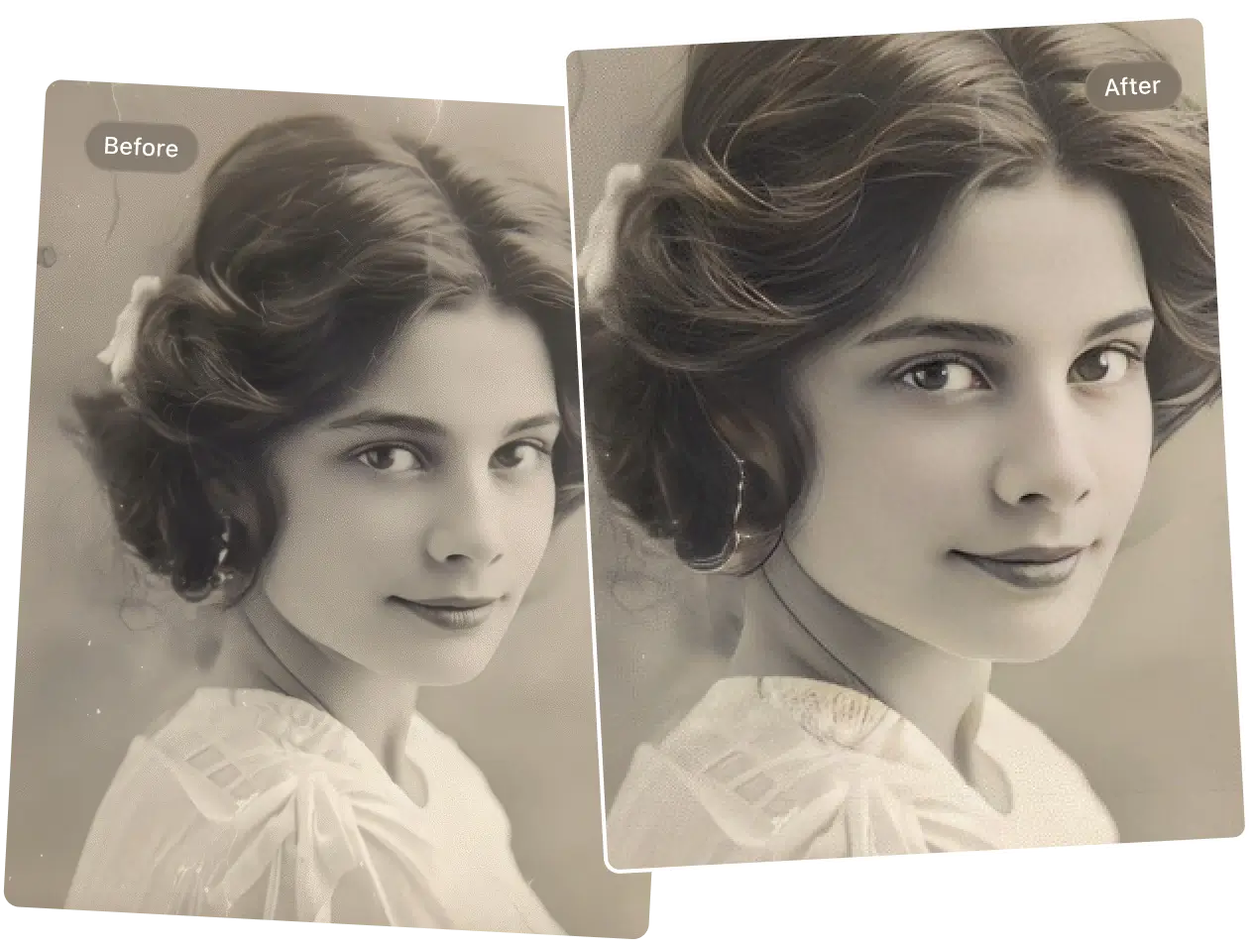 restore old portraits